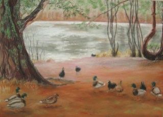 ducks painting