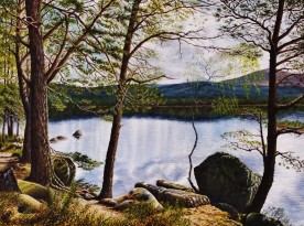 Loch Garten painting